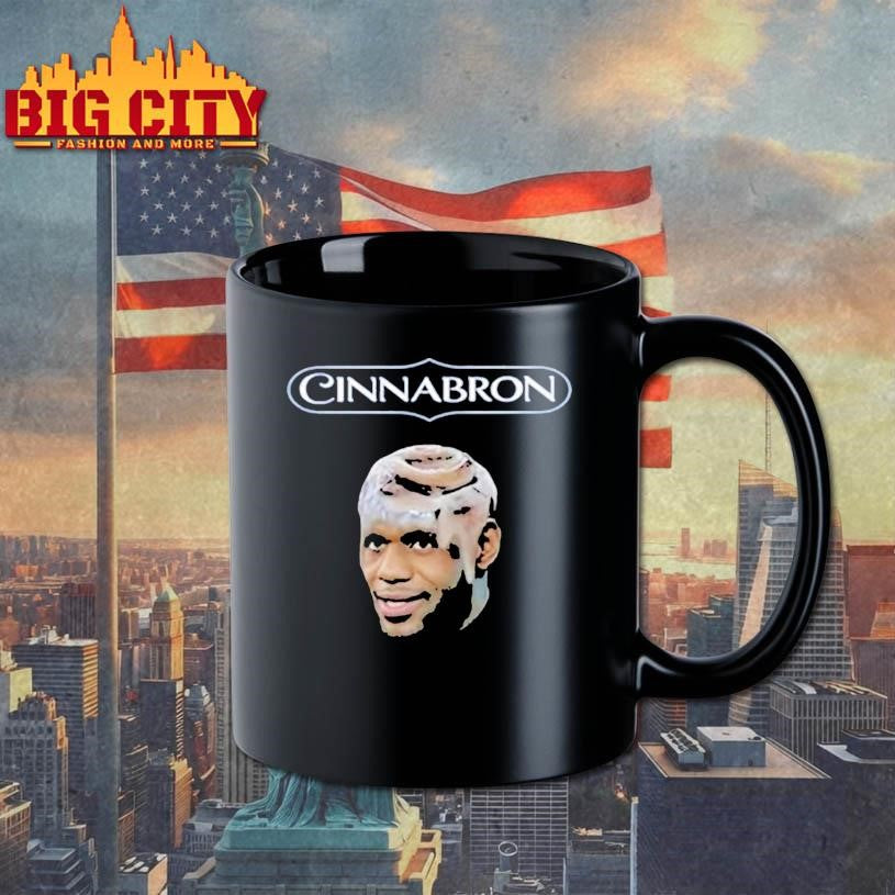 Cinnabron Lebron Cinnamon Roll Parody Meme - Adult & Kids T-Shirts, Sweatshirts & Hoodies apparel design preview 3