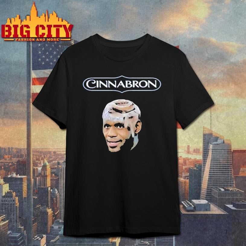 Cinnabron Lebron Cinnamon Roll Parody Meme - Adult & Kids T-Shirts, Sweatshirts & Hoodies apparel design preview 1