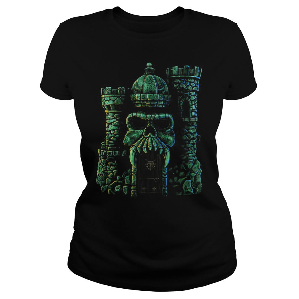 Classic Castle Grayskull Masters Of The Universe - Adult & Kids T-Shirts, Sweatshirts & Hoodies apparel design preview 2