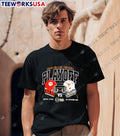 Clemson Tigers vs Texas Longhorns college football - Adult & Kids T-Shirts, Sweatshirts & Hoodies apparel design preview 1