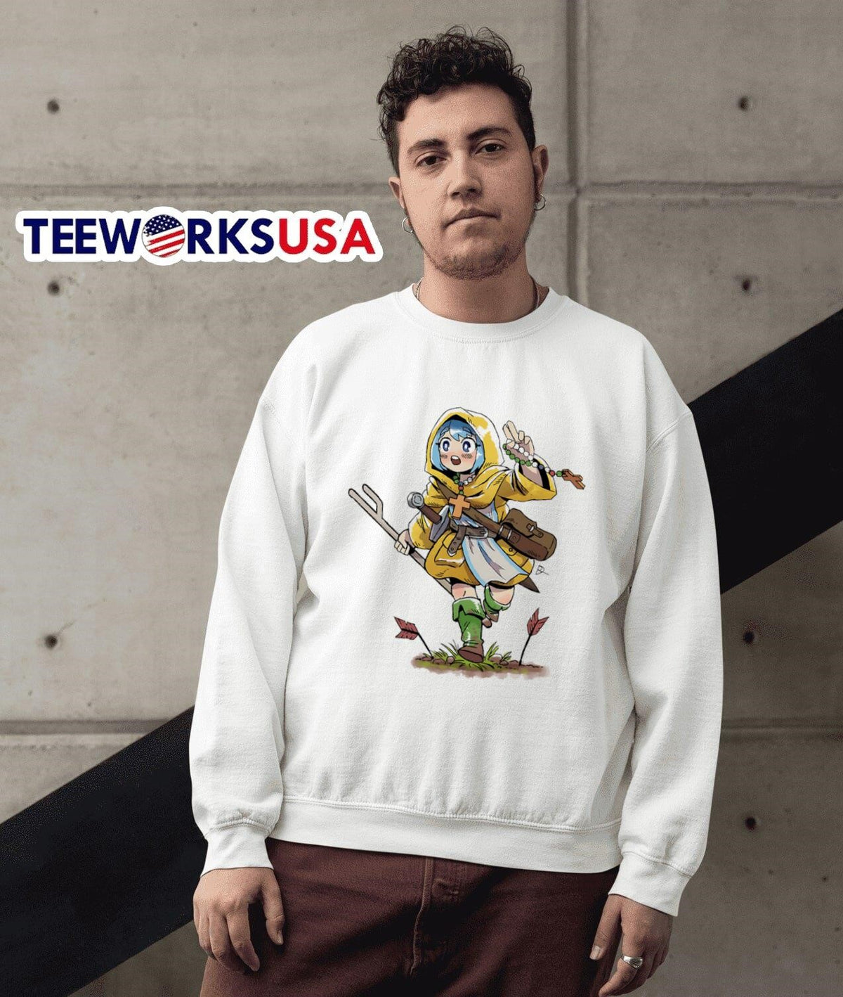 Cleric Luce Labubu cartoon - Adult & Kids T-Shirts, Sweatshirts & Hoodies apparel design preview 5