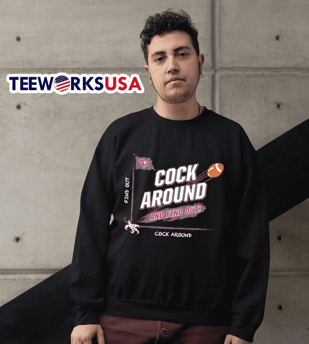 Cock around and find out South Carolina - Adult & Kids T-Shirts, Sweatshirts & Hoodies apparel design preview 6