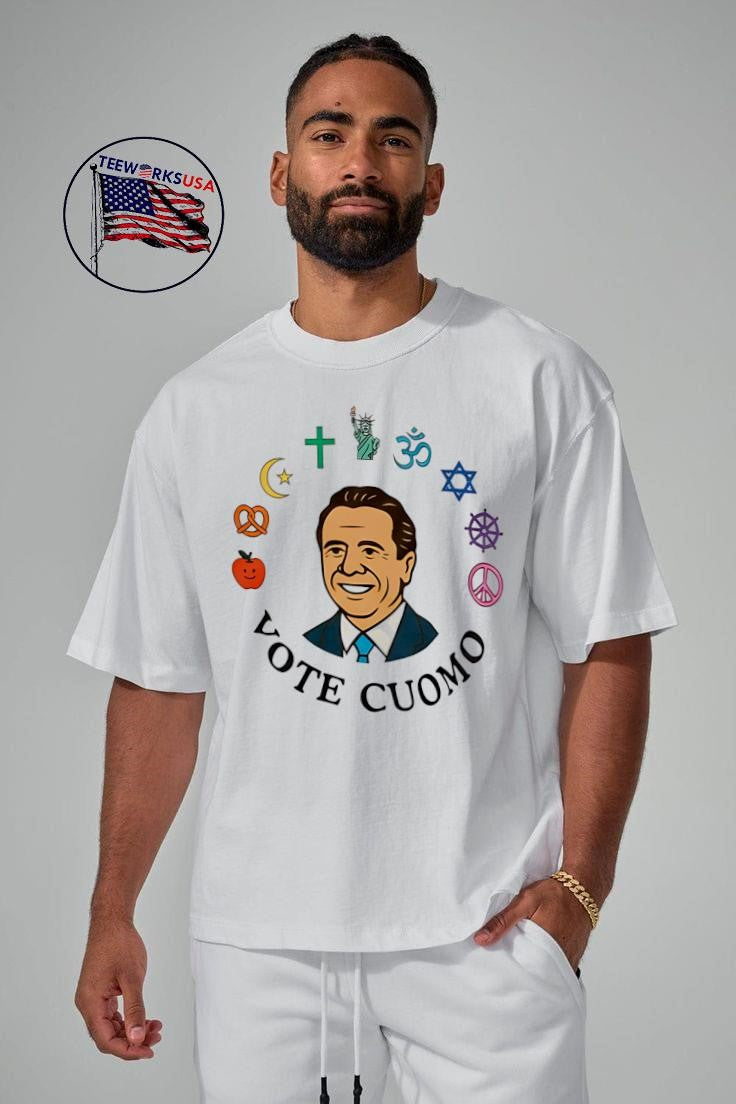 Coexist Vote Cuomo - Adult & Kids T-Shirts, Sweatshirts & Hoodies apparel design preview 5