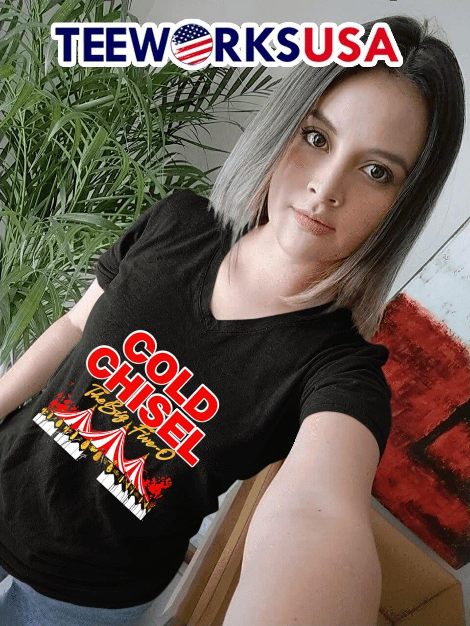 Cold Chisel Sydney 11-12 October the big five-o event - Adult & Kids T-Shirts, Sweatshirts & Hoodies apparel design preview 4