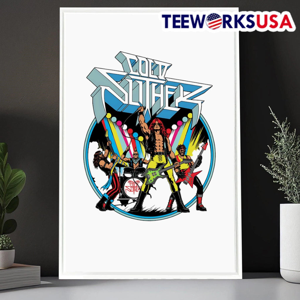 Cold Slither Rock Band Graphic Art - Adult & Kids T-Shirts, Sweatshirts & Hoodies apparel design preview 6