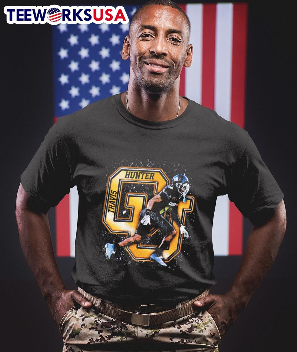 Colorado Buffaloes Travis Hunter - Adult & Kids T-Shirts, Sweatshirts & Hoodies apparel design preview 1