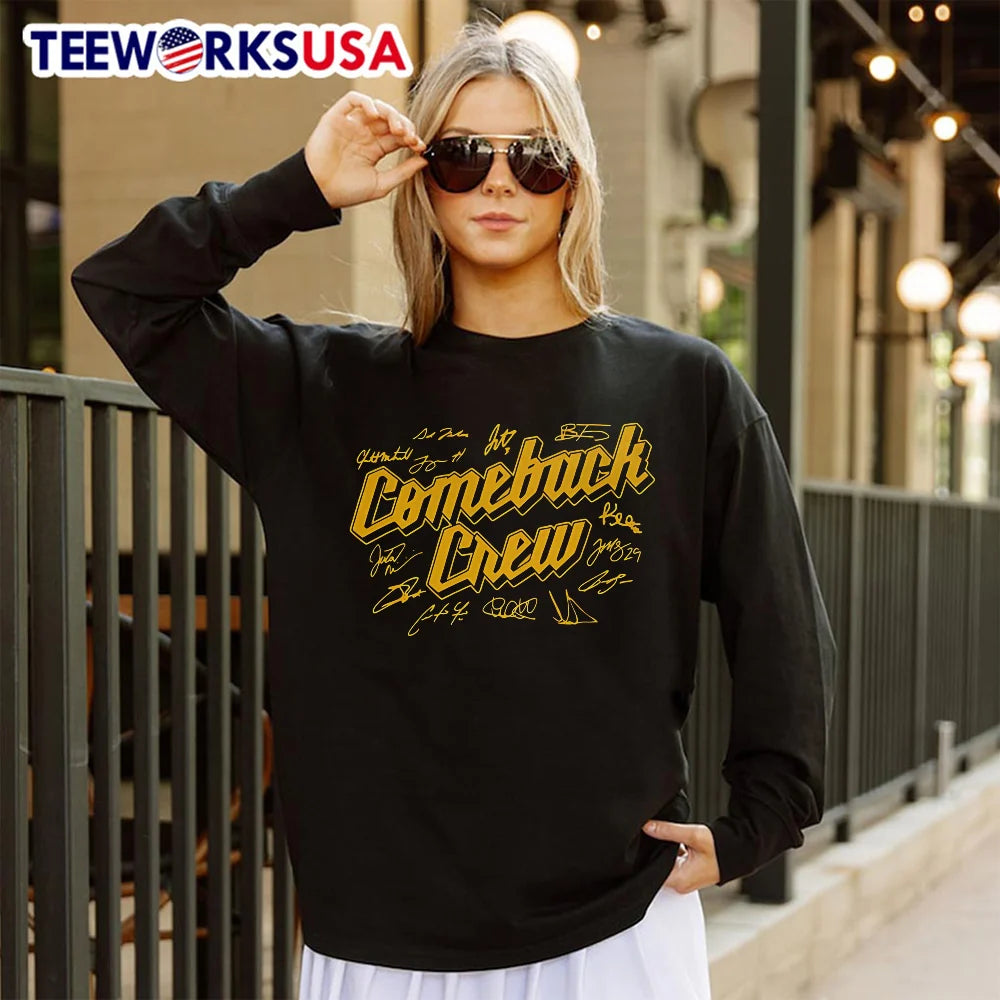 Comeback Milwaukee Baseball Crew - Adult & Kids T-Shirts, Sweatshirts & Hoodies apparel design preview 4