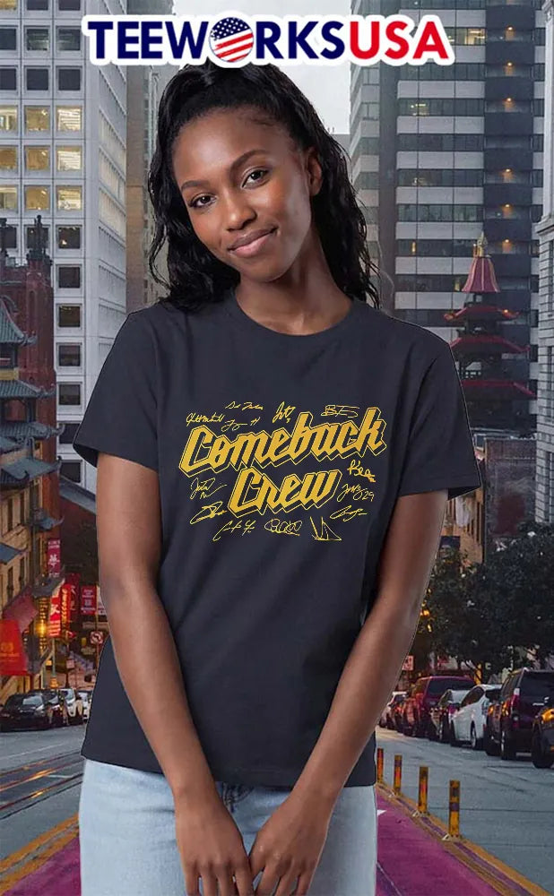 Comeback Milwaukee Baseball Crew - Adult & Kids T-Shirts, Sweatshirts & Hoodies apparel design preview 2