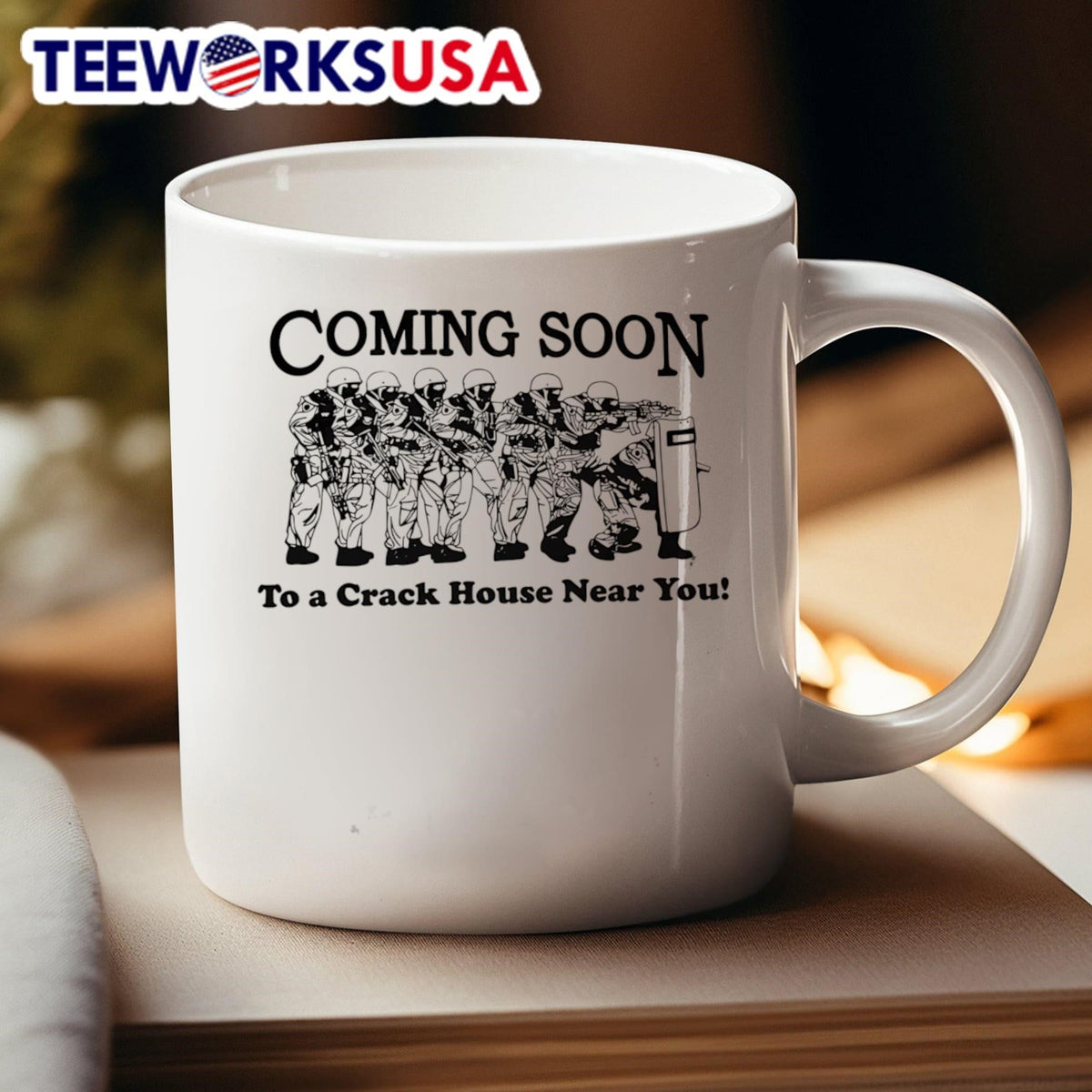 Coming soon to a crack house near you - Adult & Kids T-Shirts, Sweatshirts & Hoodies apparel design preview 4