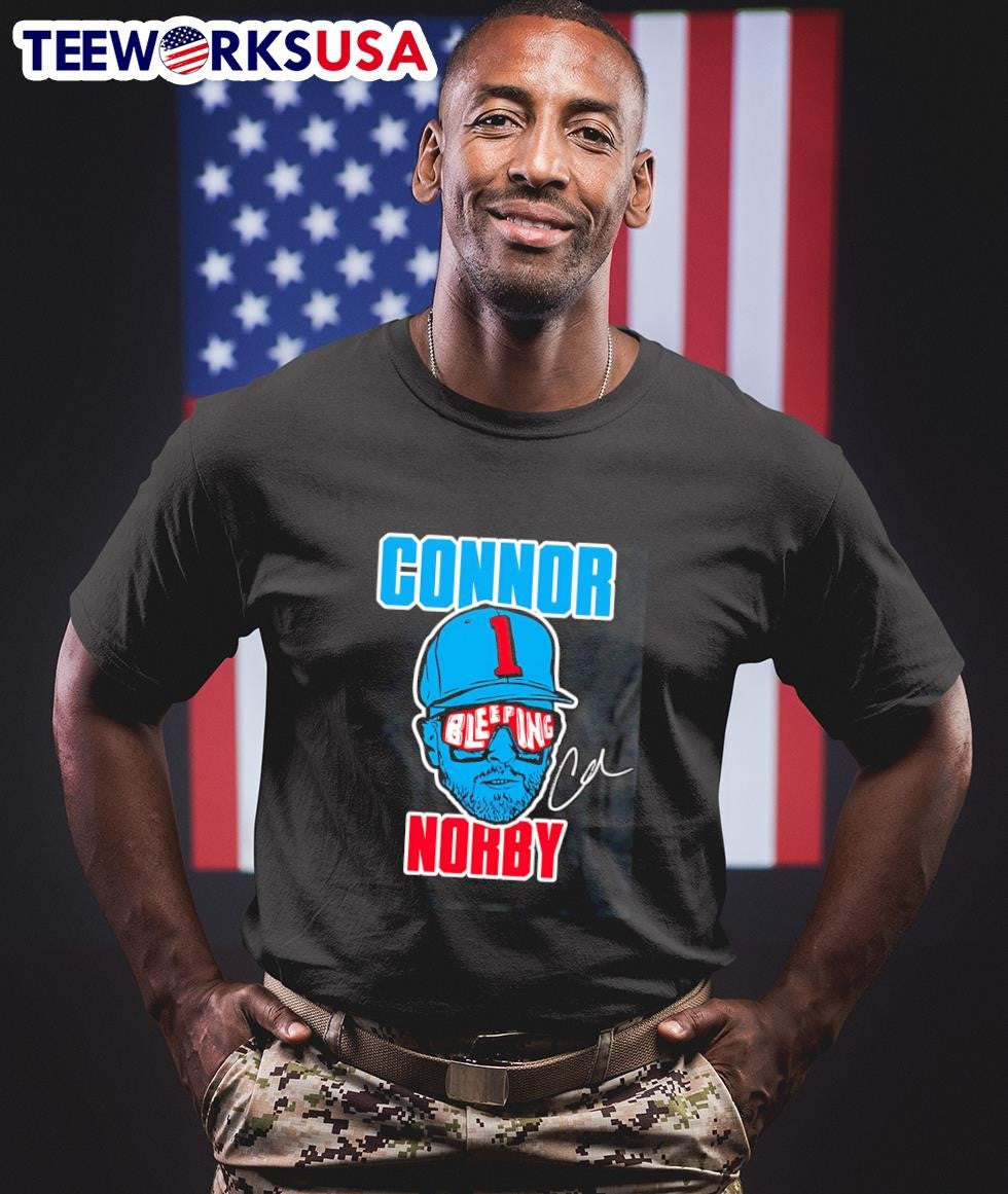 Connor Norby Bleeping - Adult & Kids T-Shirts, Sweatshirts & Hoodies apparel design preview 1