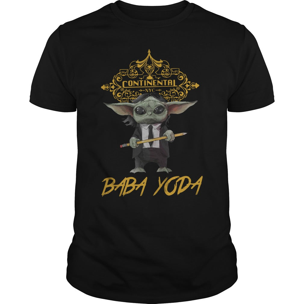 Continental Baby Yoda - Adult & Kids T-Shirts, Sweatshirts & Hoodies apparel design preview 1