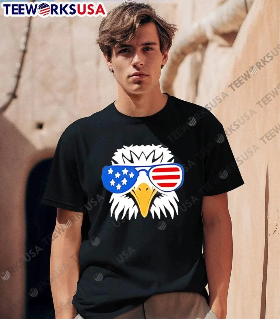 Cool Patriotic American Eagle - Adult & Kids T-Shirts, Sweatshirts & Hoodies apparel design preview 1