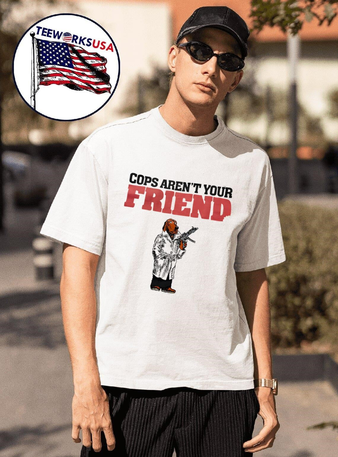Cops aren't your friend - Adult & Kids T-Shirts, Sweatshirts & Hoodies apparel design preview 1