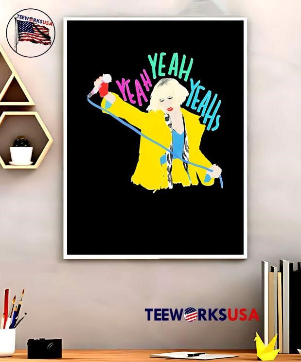 Copy of Yeah Yeahs band Oversized - Adult & Kids T-Shirts, Sweatshirts & Hoodies apparel design preview 5