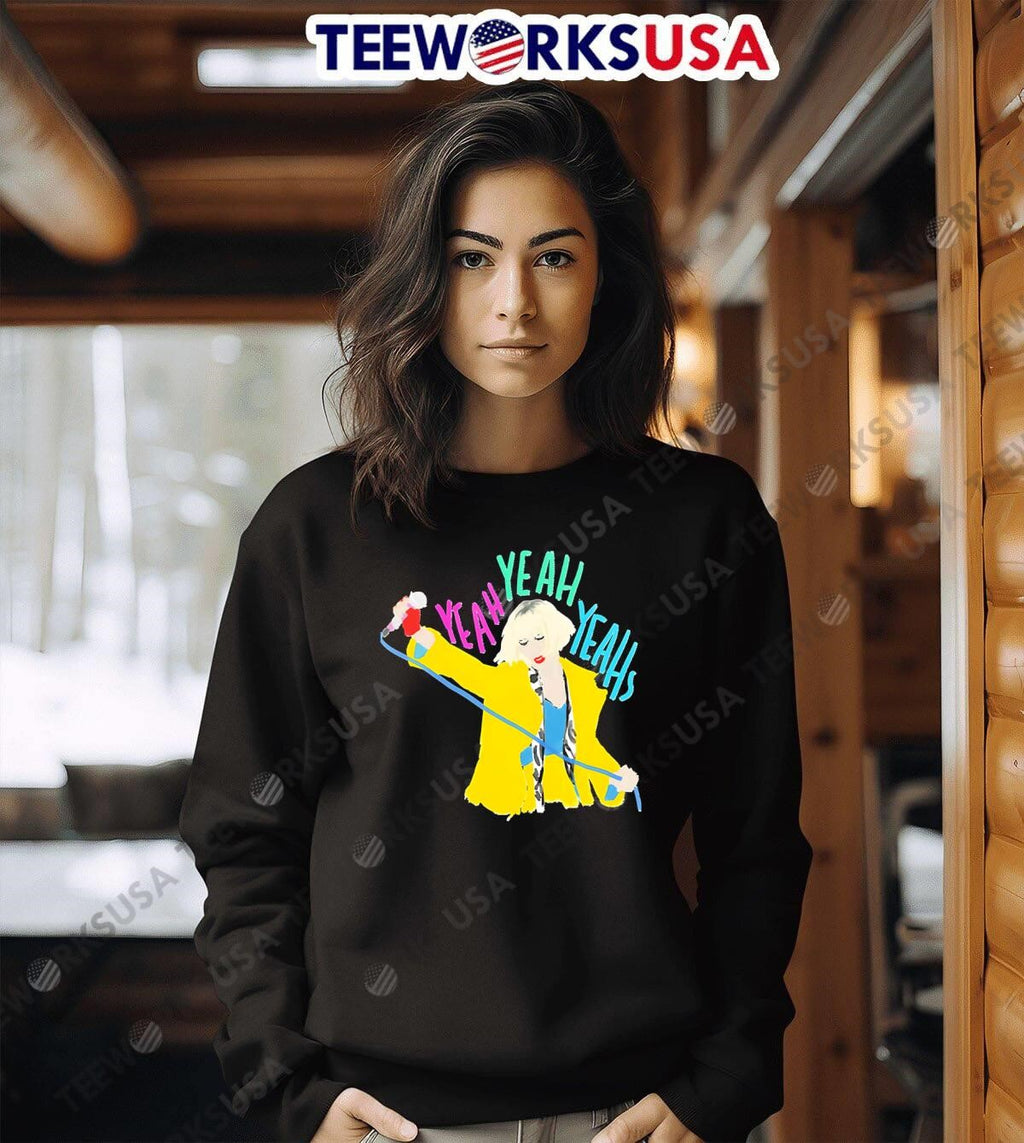 Copy of Yeah Yeahs band Oversized - Adult & Kids T-Shirts, Sweatshirts & Hoodies apparel design preview 6