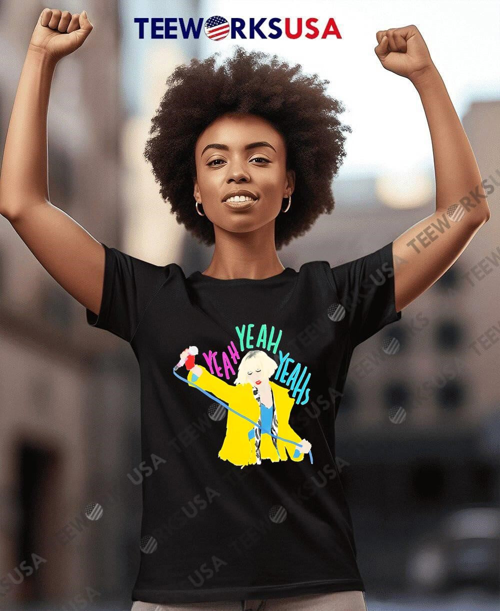 Copy of Yeah Yeahs band Oversized - Adult & Kids T-Shirts, Sweatshirts & Hoodies apparel design preview 8