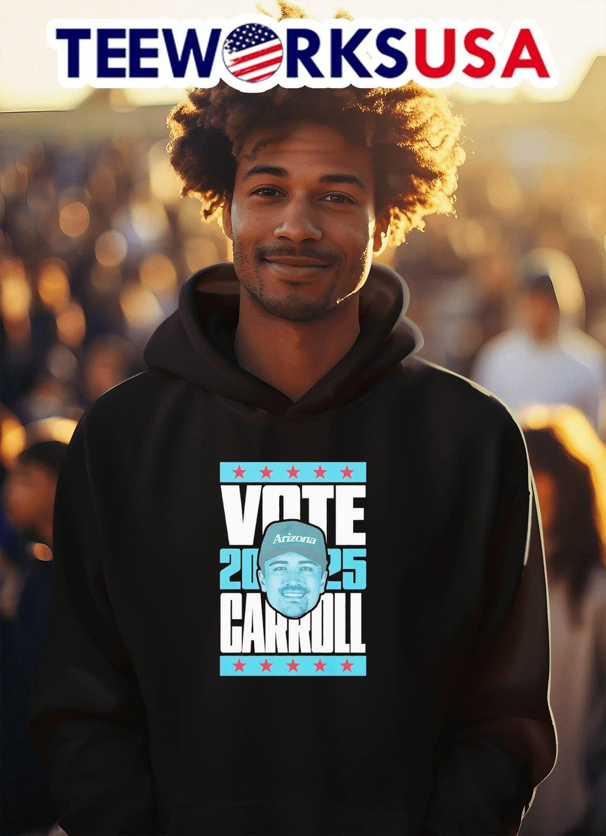 Corbin Carroll 2025 Vote - Adult & Kids T-Shirts, Sweatshirts & Hoodies apparel design preview 2