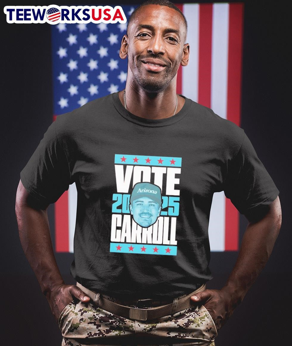 Corbin Carroll 2025 Vote - Adult & Kids T-Shirts, Sweatshirts & Hoodies apparel design preview 1