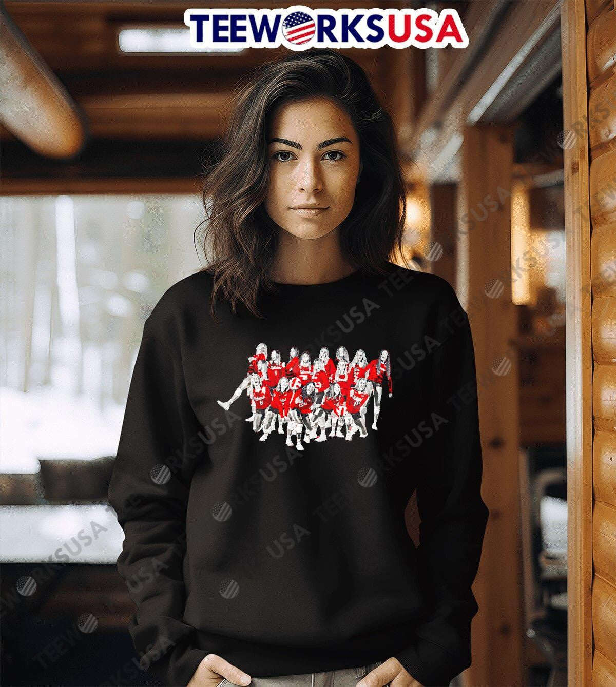 Cornhuskers 5-Time National Champs - Adult & Kids T-Shirts, Sweatshirts & Hoodies apparel design preview 3