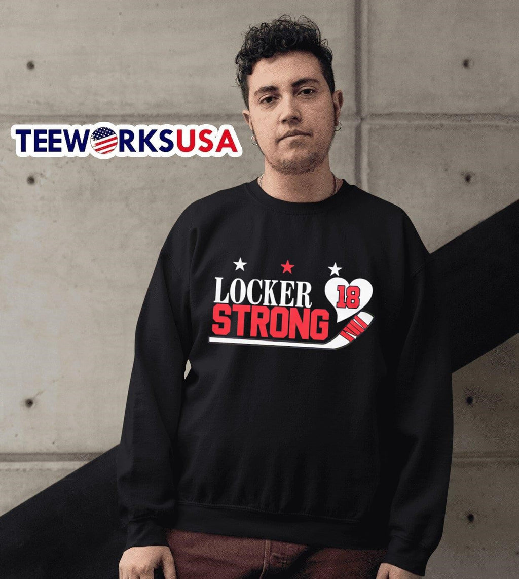 Craig Laughlin locker strong - Adult & Kids T-Shirts, Sweatshirts & Hoodies apparel design preview 6
