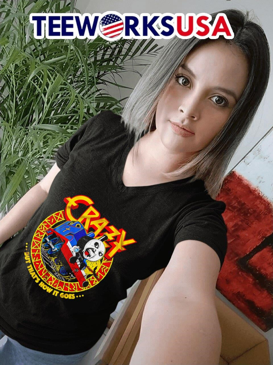 Crazy Train but that's how it goes - Adult & Kids T-Shirts, Sweatshirts & Hoodies apparel design preview 7