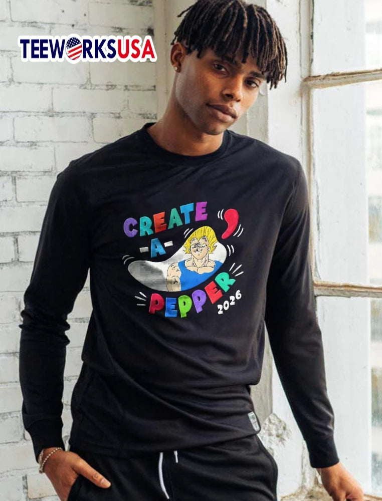 Create A Pepper 2026 Cartoon Anime Character Majin - Adult & Kids T-Shirts, Sweatshirts & Hoodies apparel design preview 5