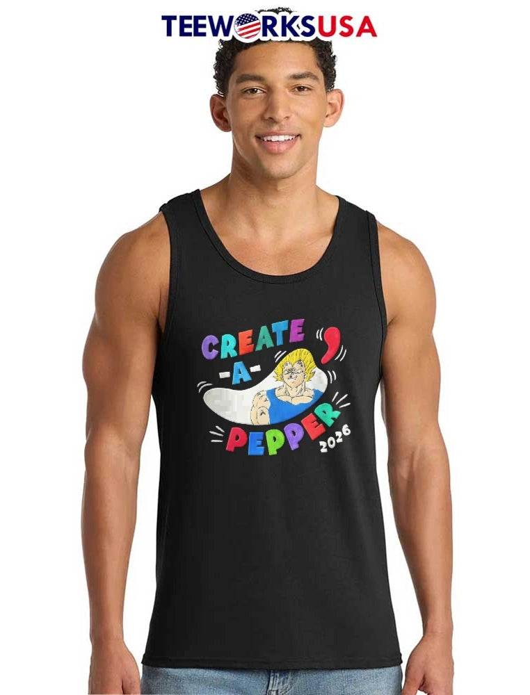 Create A Pepper 2026 Cartoon Anime Character Majin - Adult & Kids T-Shirts, Sweatshirts & Hoodies apparel design preview 6