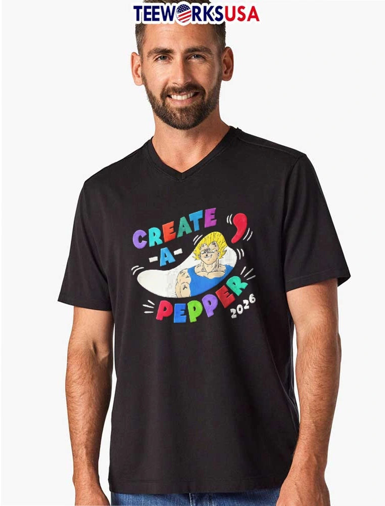 Create A Pepper 2026 Cartoon Anime Character Majin - Adult & Kids T-Shirts, Sweatshirts & Hoodies apparel design preview 8