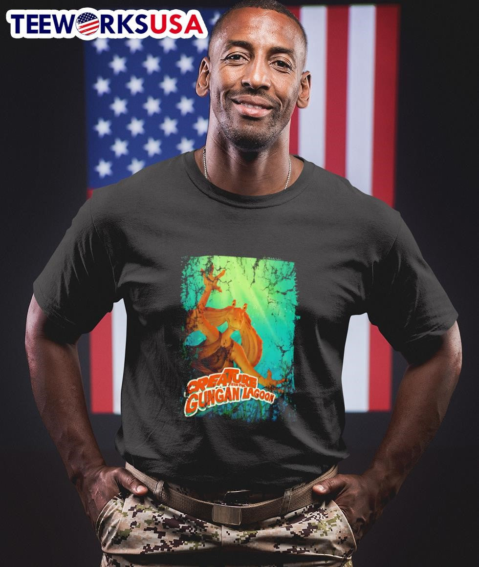 Creature from the Gungan Lagoon - Adult & Kids T-Shirts, Sweatshirts & Hoodies apparel design preview 1