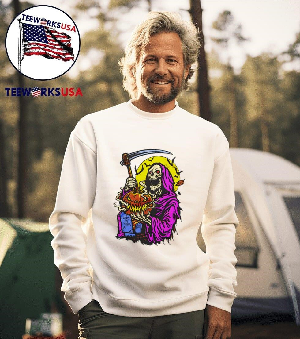 Creep in peace Halloween - Adult & Kids T-Shirts, Sweatshirts & Hoodies apparel design preview 3