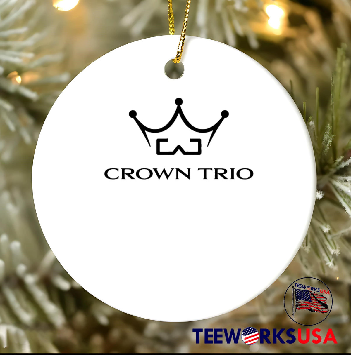 Crown Trio logo - Adult & Kids T-Shirts, Sweatshirts & Hoodies apparel design preview 3