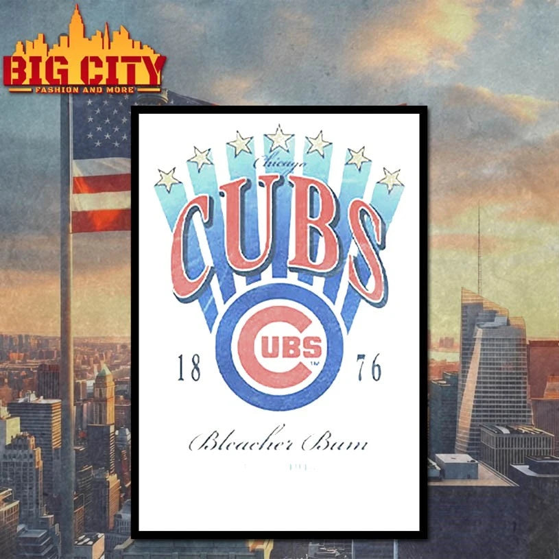 Cubs #BudFridays Vintage Giveaway 2025 - Adult & Kids T-Shirts, Sweatshirts & Hoodies apparel design preview 4