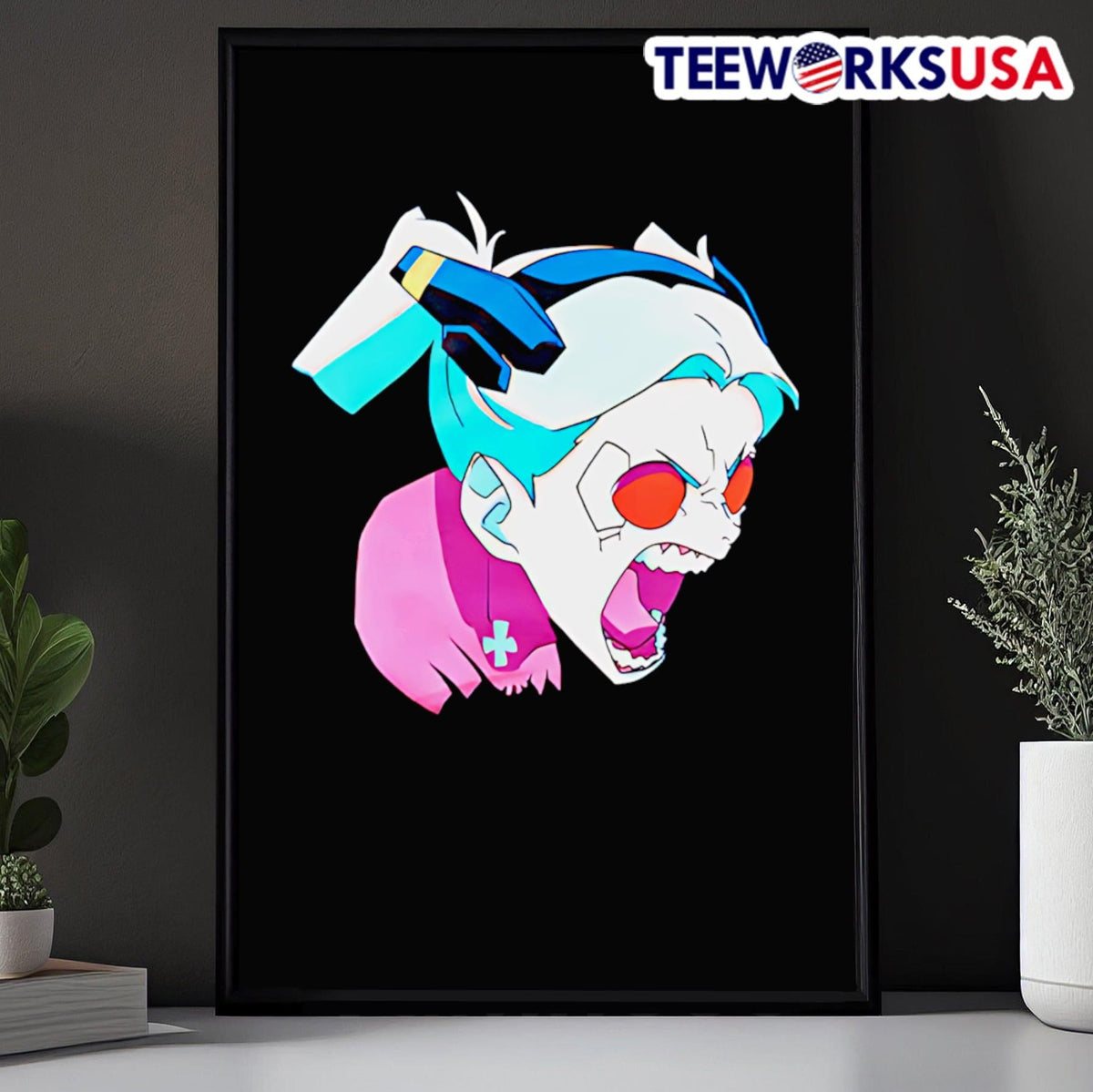 Cyberpunk Edgerunners Rebecca Fu - Adult & Kids T-Shirts, Sweatshirts & Hoodies apparel design preview 5