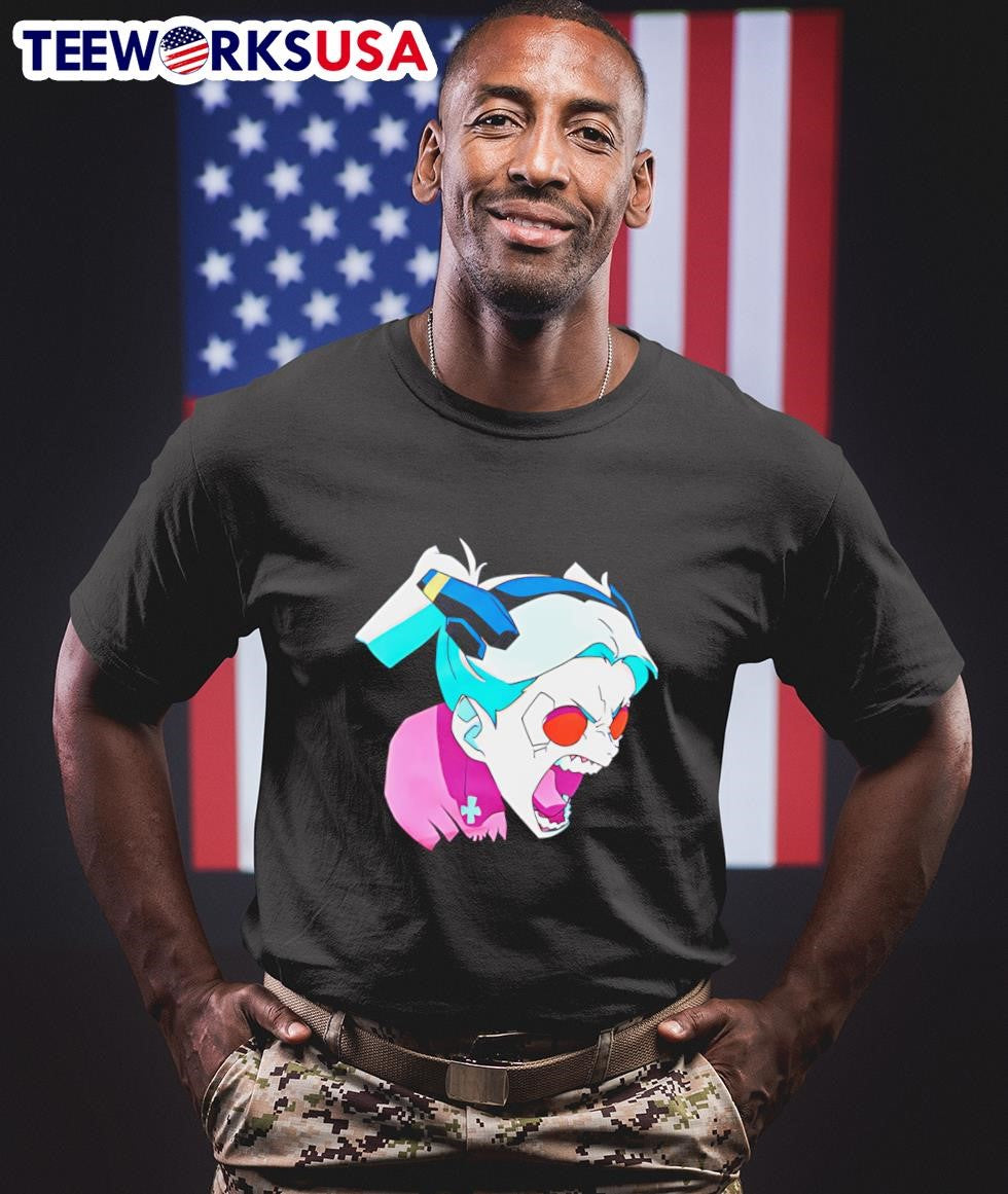 Cyberpunk Edgerunners Rebecca Fu - Adult & Kids T-Shirts, Sweatshirts & Hoodies apparel design preview 1