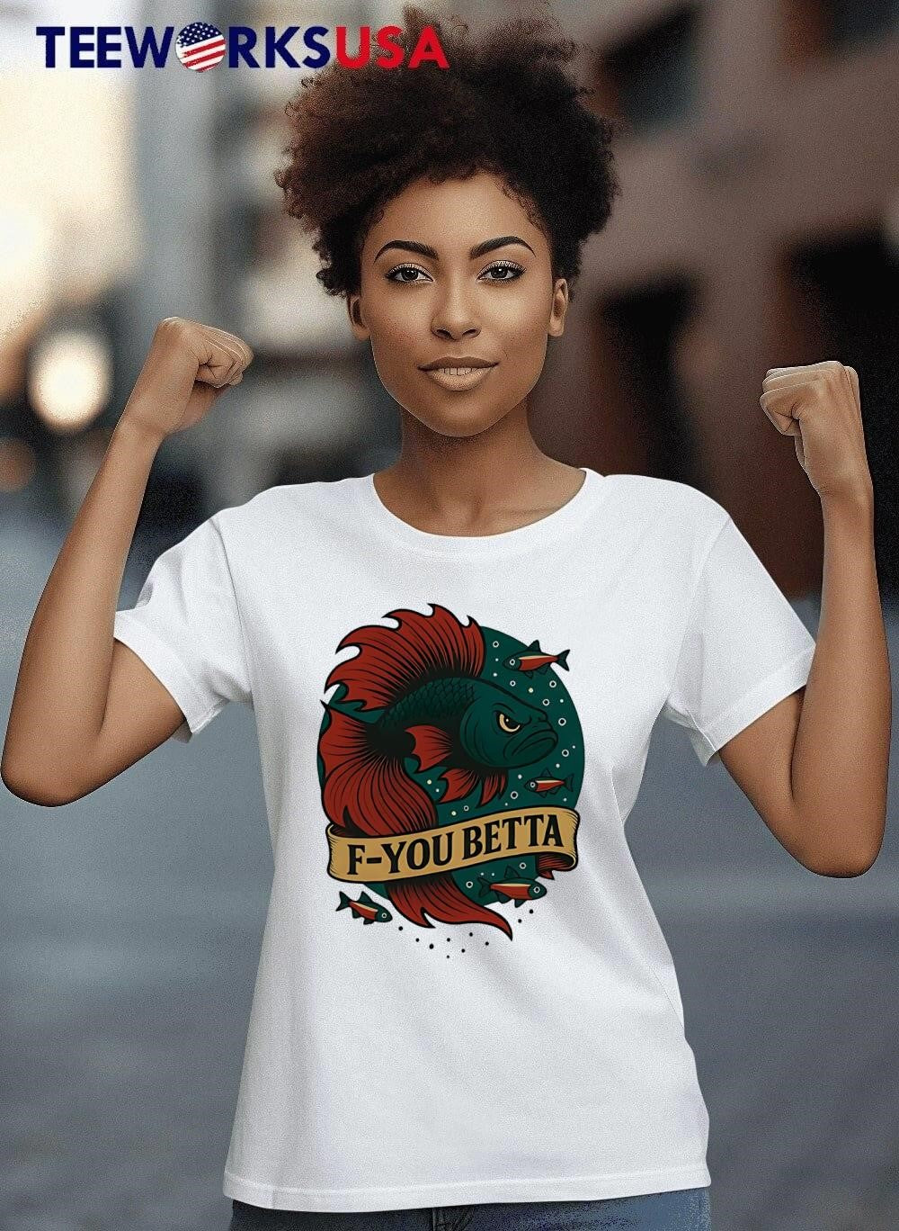 D-you Betta Grumpy - Adult & Kids T-Shirts, Sweatshirts & Hoodies apparel design preview 7