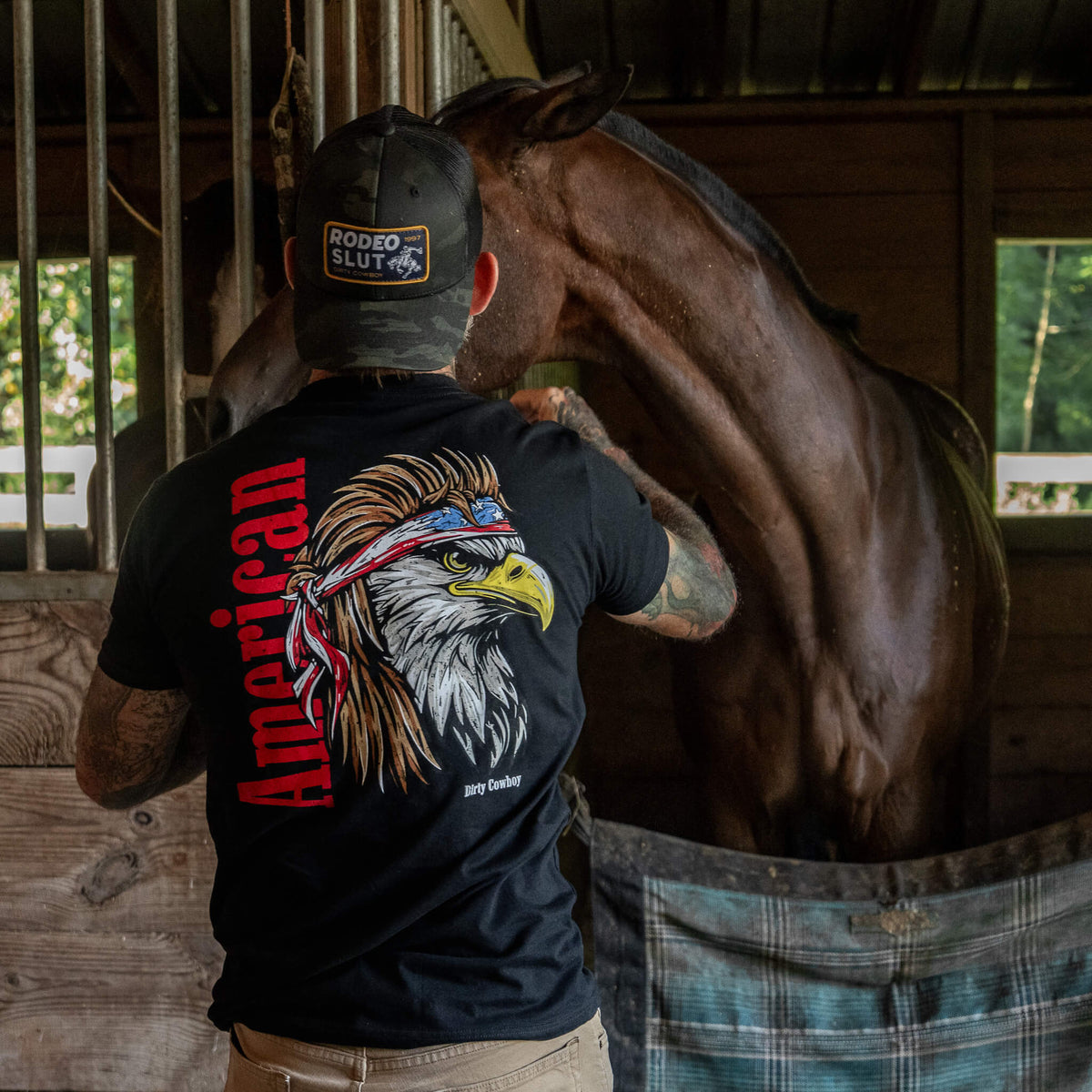 American Eagle Patriotic Men's - Adult & Kids T-Shirts, Sweatshirts & Hoodies apparel design preview 7