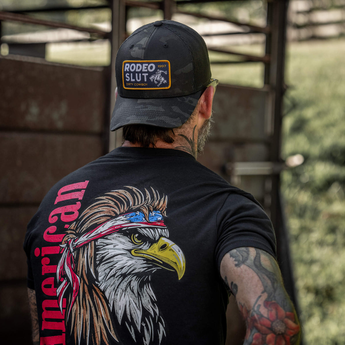 American Eagle Patriotic Men's - Adult & Kids T-Shirts, Sweatshirts & Hoodies apparel design preview 6