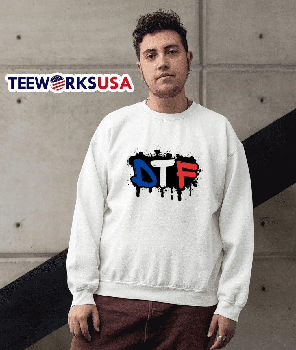 DTF Down To Fight - Adult & Kids T-Shirts, Sweatshirts & Hoodies apparel design preview 3