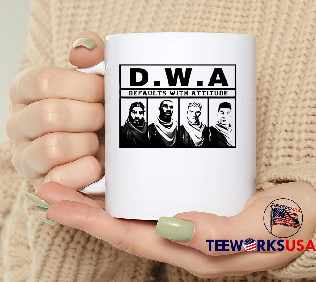 DWA Defaults With Attitude 2024 - Adult & Kids T-Shirts, Sweatshirts & Hoodies apparel design preview 6