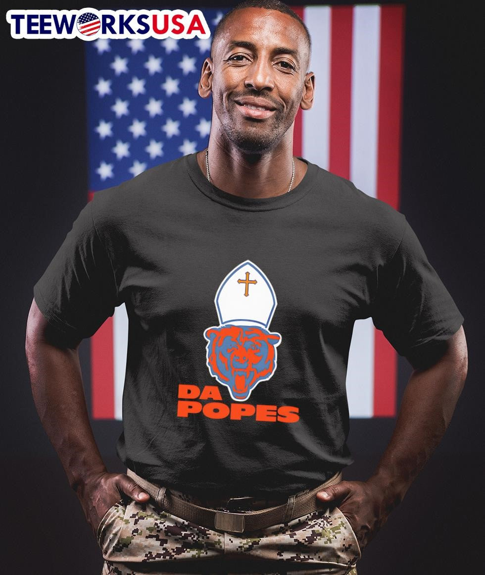 Da Popes Chicago Bears - Adult & Kids T-Shirts, Sweatshirts & Hoodies apparel design preview 1
