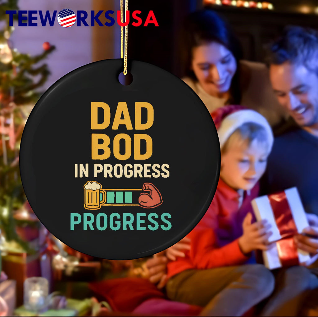 Dad Bod in Progress - Adult & Kids T-Shirts, Sweatshirts & Hoodies apparel design preview 4