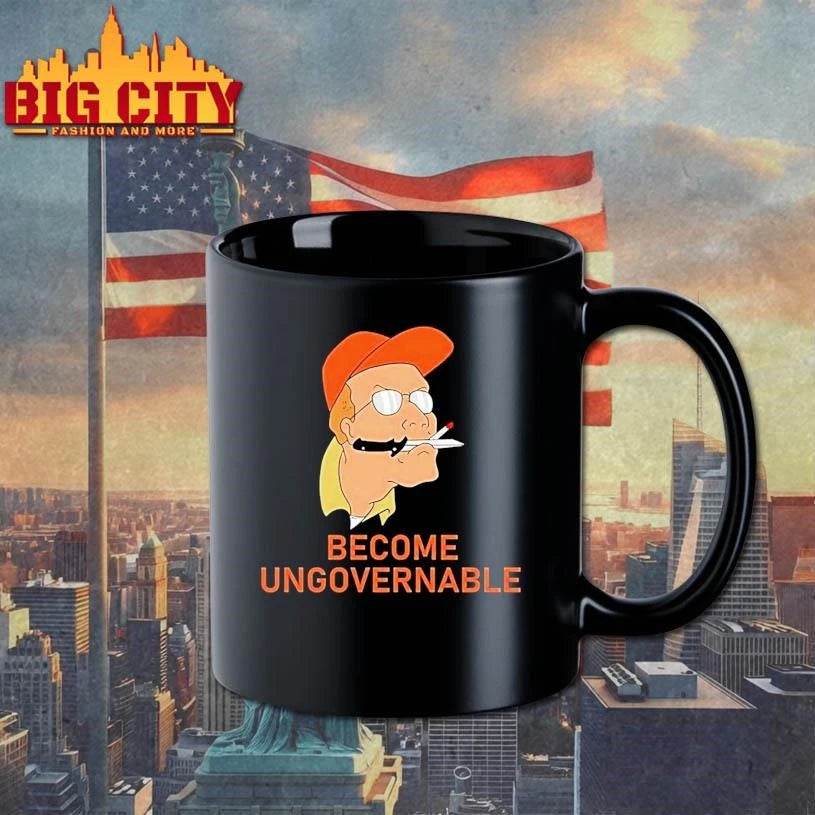 Dale Gribble Become Ungovernable - Adult & Kids T-Shirts, Sweatshirts & Hoodies apparel design preview 3