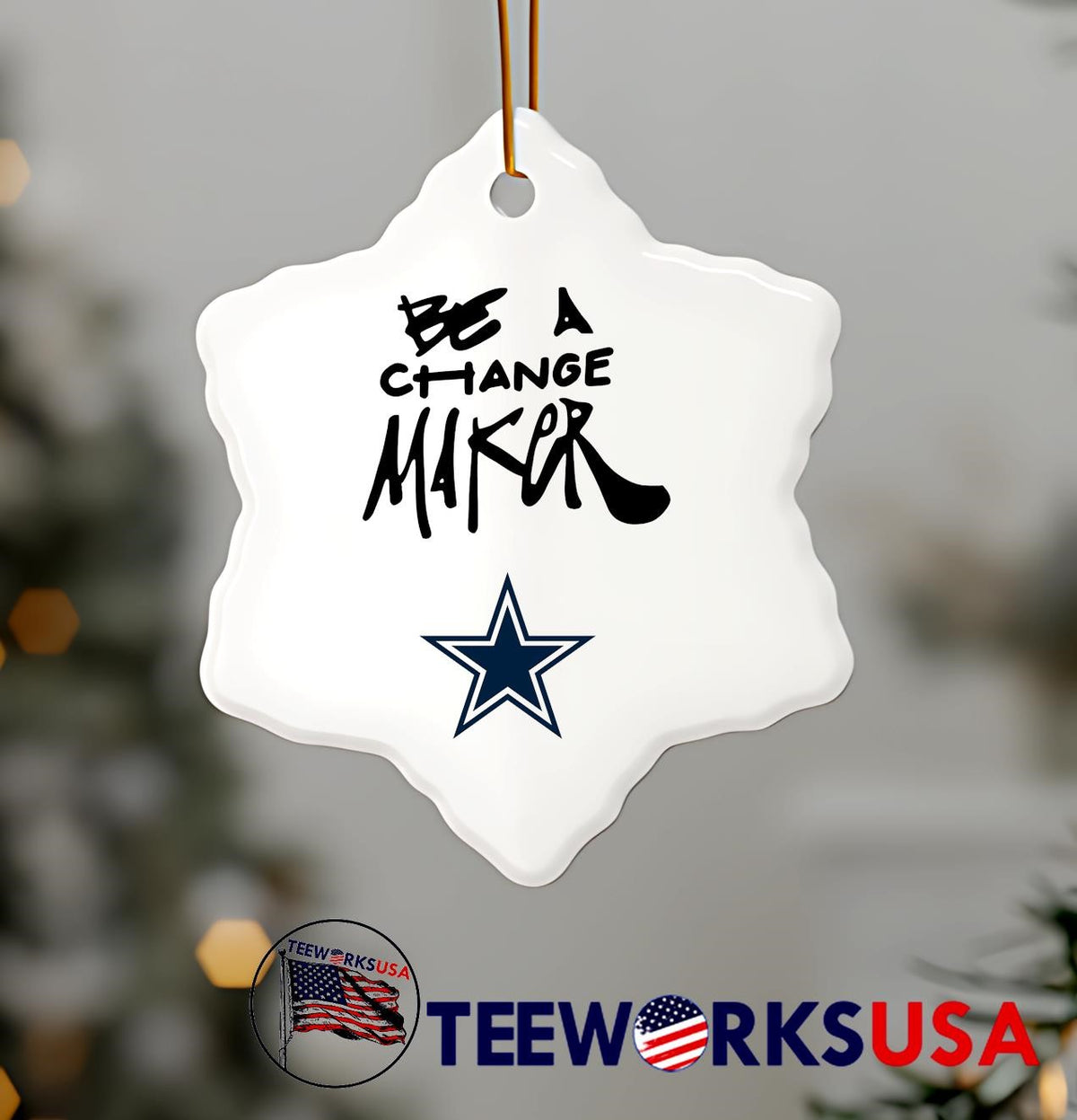 Dallas Cowboys Be A Change Maker - Adult & Kids T-Shirts, Sweatshirts & Hoodies apparel design preview 7
