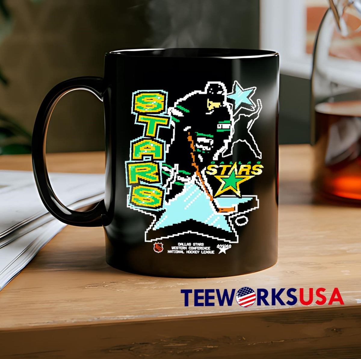 Dallas Stars Black Lamp Lighter Franklin video games - Adult & Kids T-Shirts, Sweatshirts & Hoodies apparel design preview 2