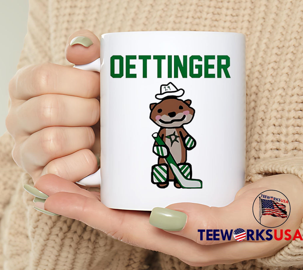 Dallas Stars Oettinger hockey weasel - Adult & Kids T-Shirts, Sweatshirts & Hoodies apparel design preview 6