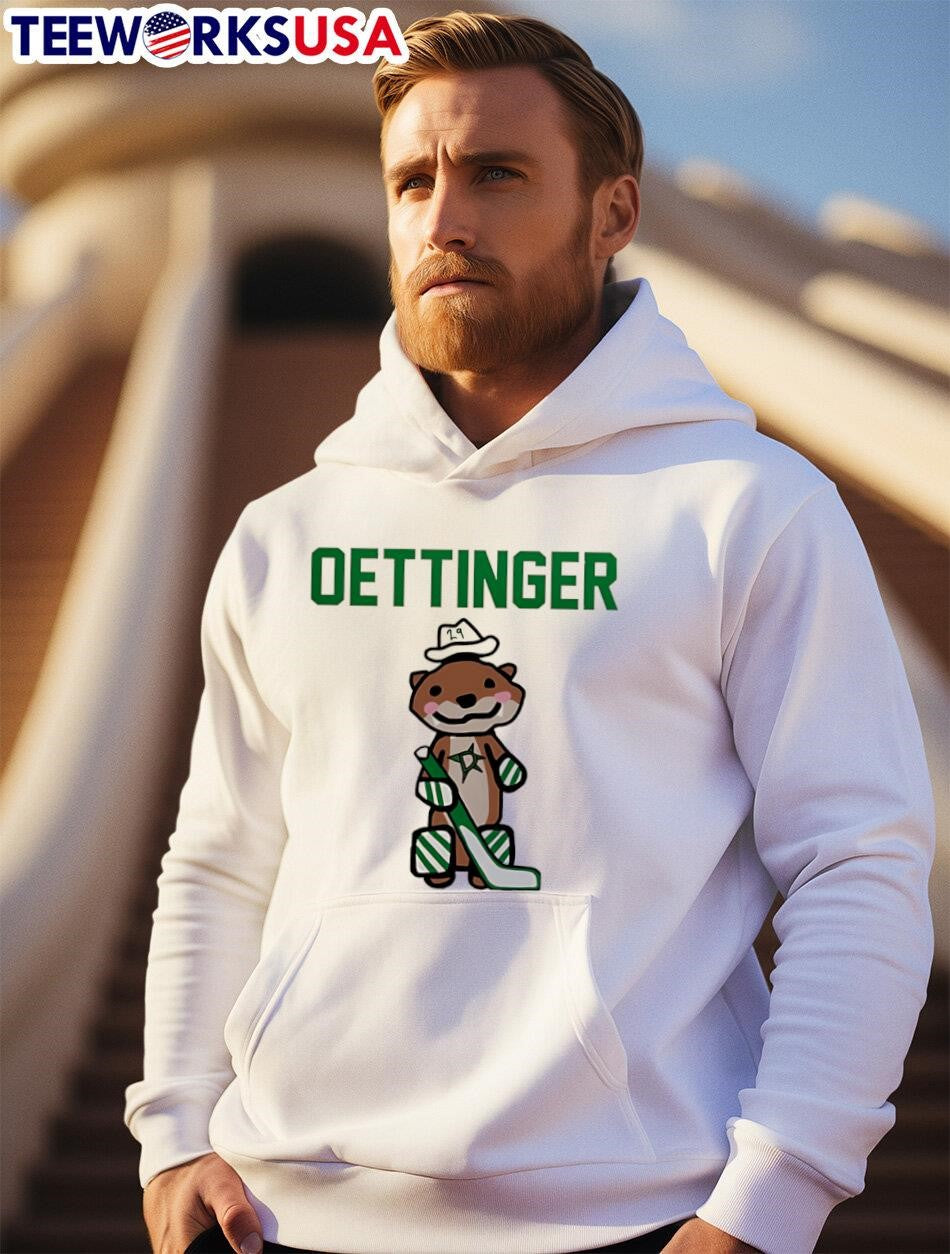 Dallas Stars Oettinger hockey weasel - Adult & Kids T-Shirts, Sweatshirts & Hoodies apparel design preview 2