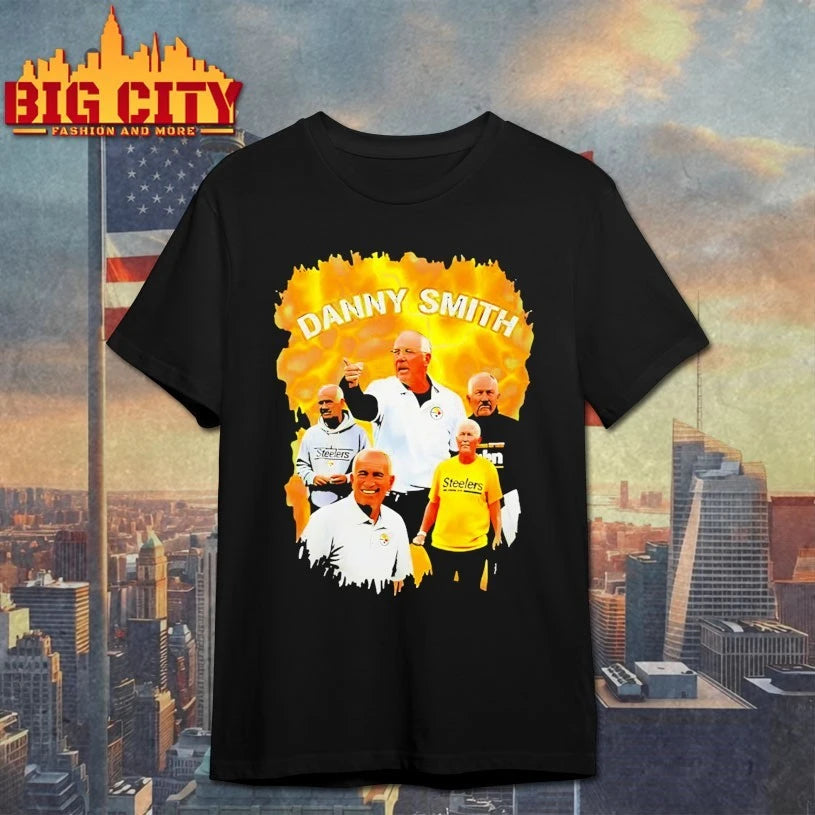 Danny Smith coach Pittsburgh Steelers - Adult & Kids T-Shirts, Sweatshirts & Hoodies apparel design preview 1