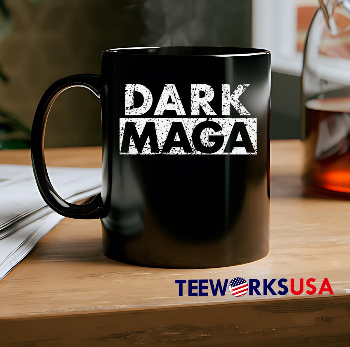 Dark MAGA Made in the USA - Adult & Kids T-Shirts, Sweatshirts & Hoodies apparel design preview 2