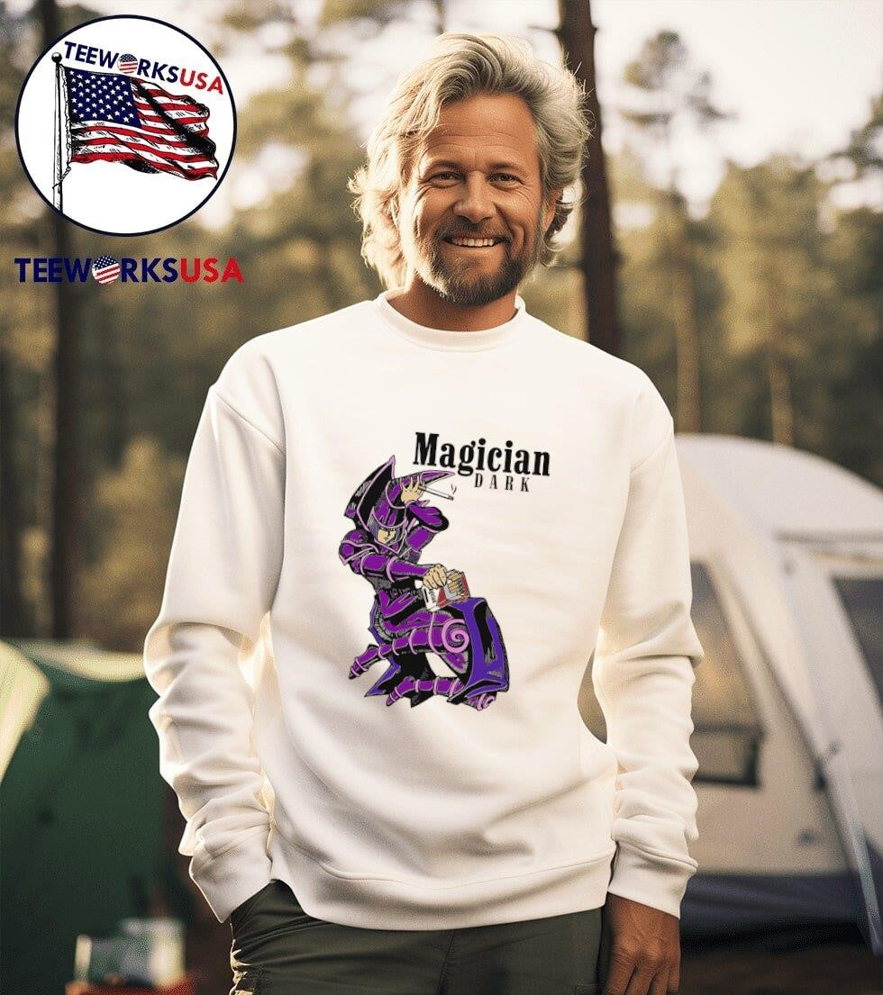 Dark Magician smoking - Adult & Kids T-Shirts, Sweatshirts & Hoodies apparel design preview 3