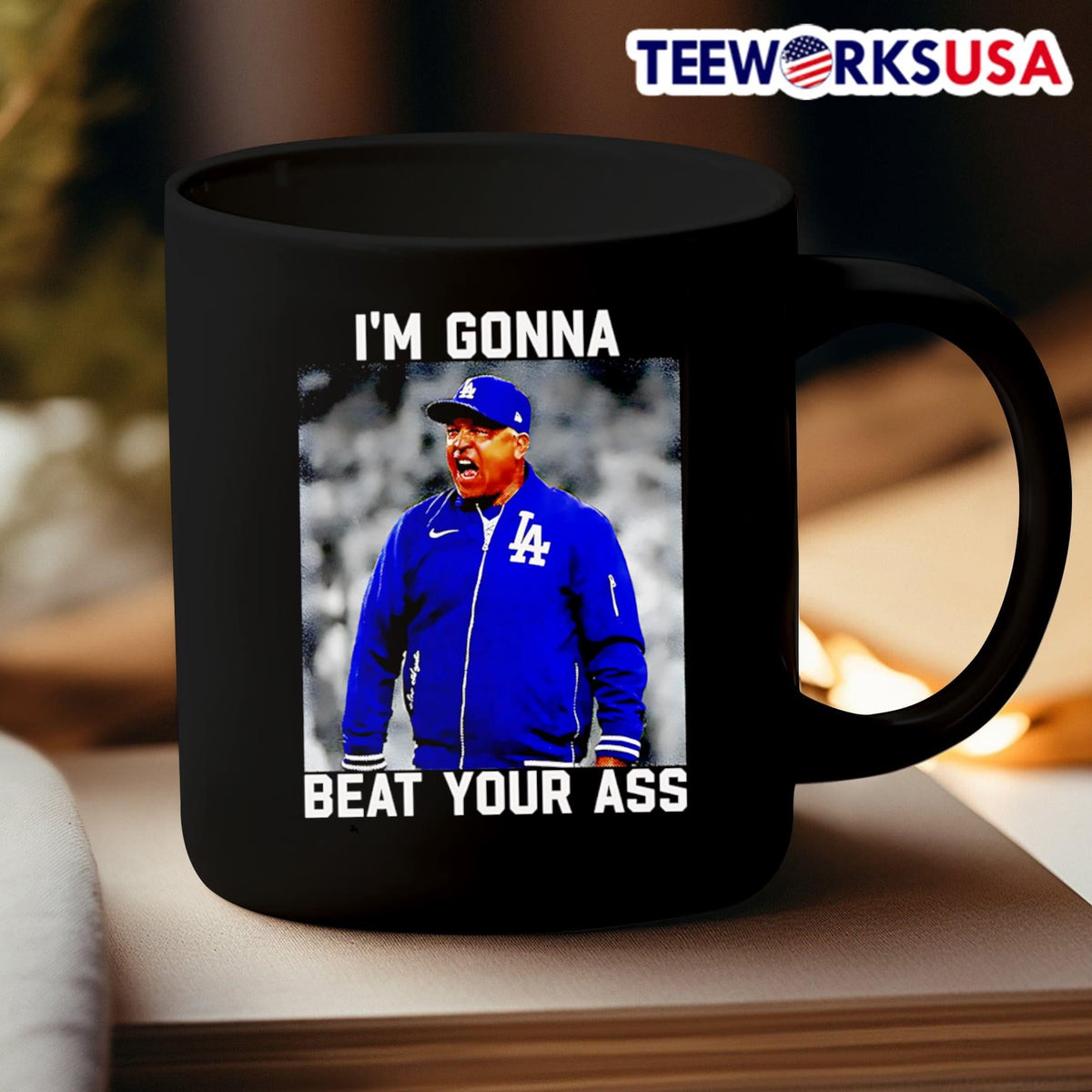 Dave Roberts I'm gonna beat your ass - Adult & Kids T-Shirts, Sweatshirts & Hoodies apparel design preview 3
